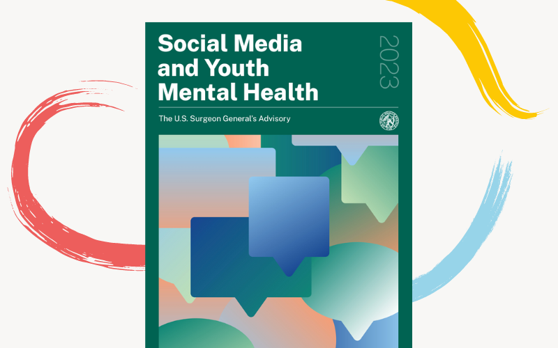 Cover of Surgeon General’s Advisory on Social Media and Youth Mental Health