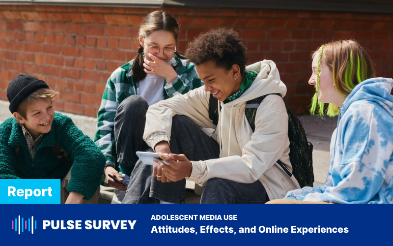 Adolescent Media Use: Attitudes, Effects, and Online Experiences