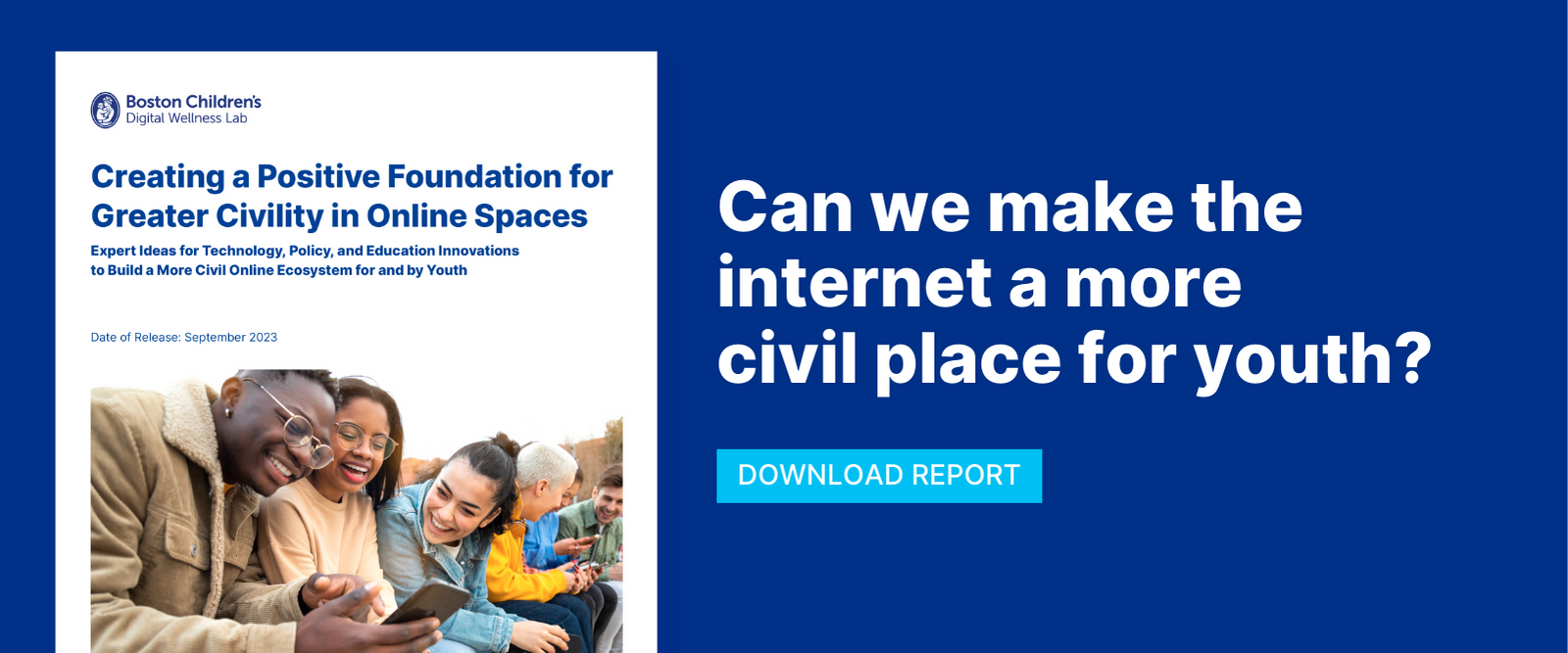 Civility Report - Can we make the internet a more civil place for youth?