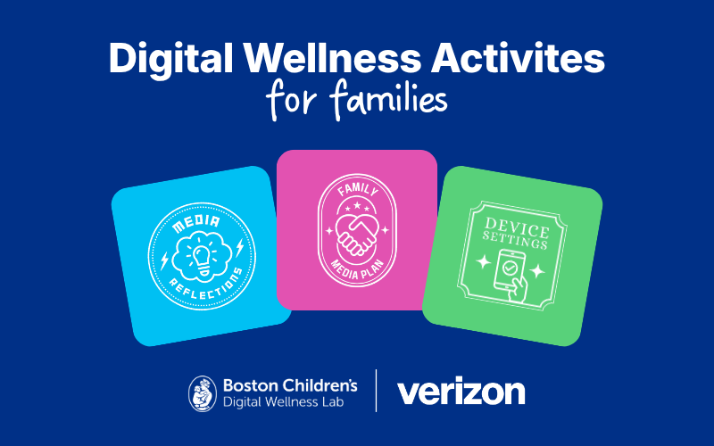 Digital Wellness Activities for families