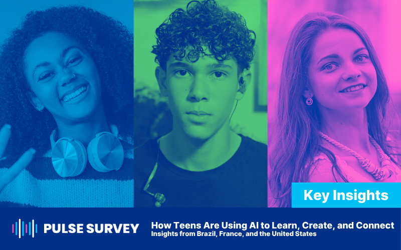 What We Learned About How Teens in Brazil, France, and the US Are Using AI