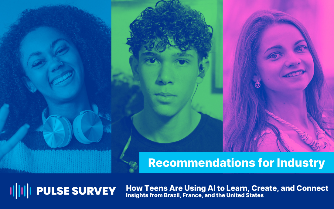 Recommendations for Industry: Teens and AI