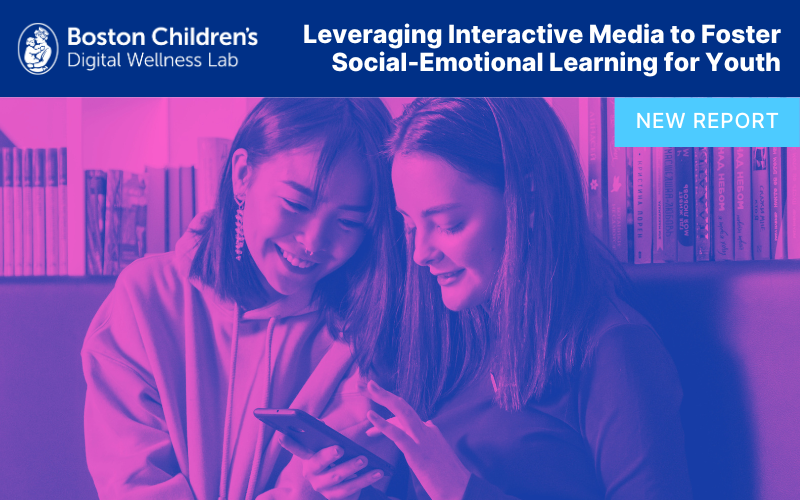 Leveraging Interactive Media to Foster Social-Emotional Learning for Youth