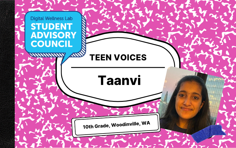 Teen Voices: Taanvi