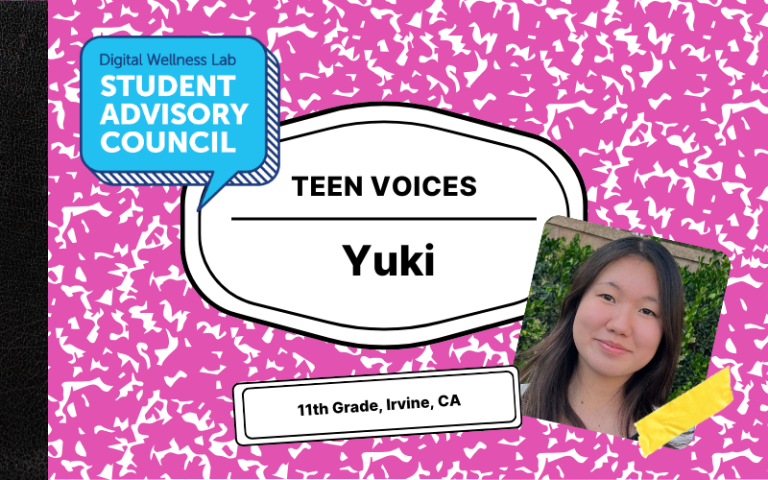 Teen Voices: Yuki - The Digital Wellness Lab