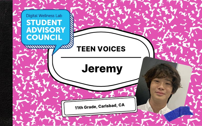 Teen Voices: Jeremy