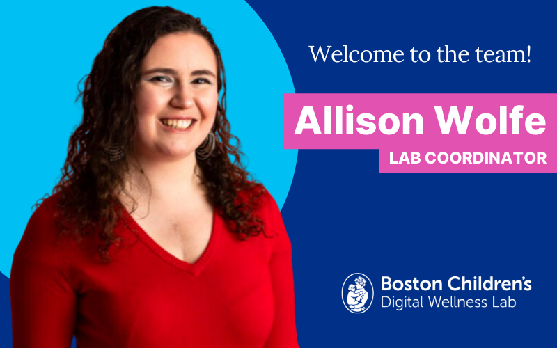 Meet Allison Wolfe, our new Lab Coordinator
