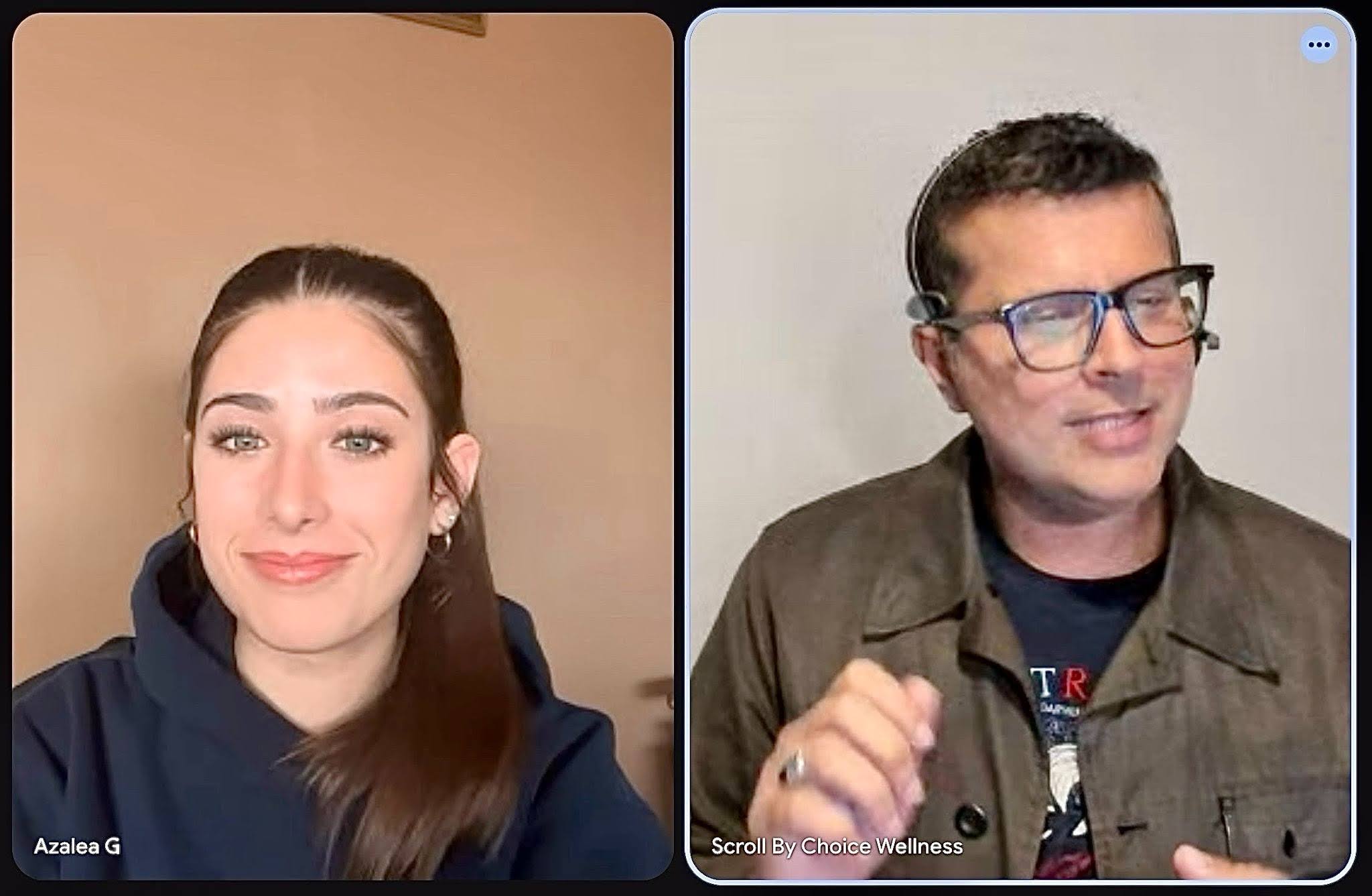 Azalea G. interviewing Riz Vazir