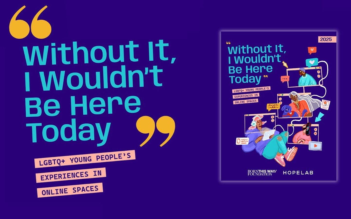 "Without it, I wouldn't be here today"