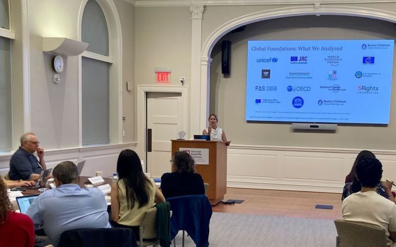 photo from the presentation