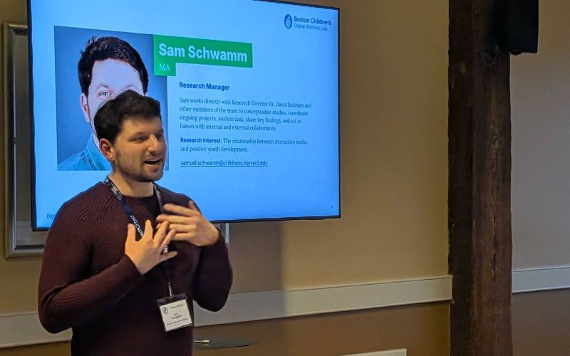 photo from the presentation