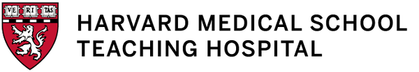 Harvard Medical School teaching hospital logo