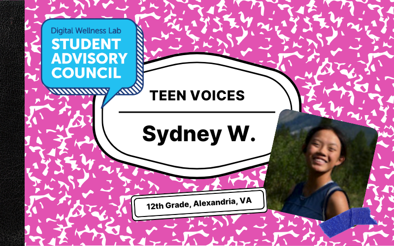 Teen Voices: Sydney W.